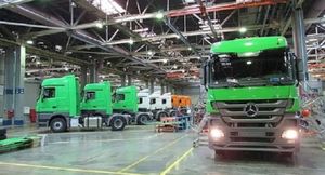 В РФ снизился спрос на импортные грузовые машины