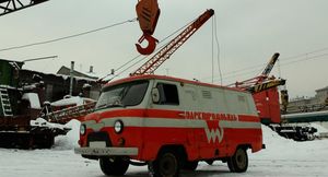 Редкий УАЗ-3801 на электротяге