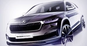 Skoda показала обновленный Kodiaq на тизерах и назвала дату премьеры