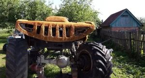 Тюнер из Подмосковья построил адский внедорожник на базе ГАЗ-66