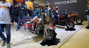 На выставке «МОТОВЕСНА-2021» представили технику для МЧС от марки Harley-Davidson