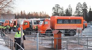 На «Карельском окатыше» обновляют парк вахтовых автобусов