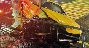 В Сочи разбили Lamborghini Urus за 20 миллионов рублей