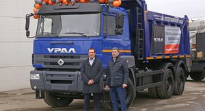 «Урал» выпустил первый грузовой автомобиль нового поколения