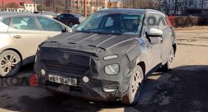 Новую версию Hyundai Creta поймали в России
