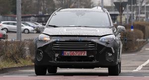 Обновленный Ford Fiesta засняли на дорожных тестах
