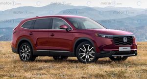 Появилось первое изображение нового кроссовера Honda CR-V