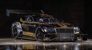 Компания Bentley показала самое динамичное в линейке гоночное купе Continental GT3 Pikes Peak