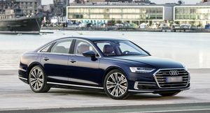 В Сети показали первые изображения обновленного седана Audi A8