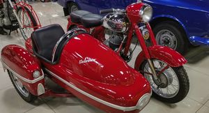 Самый красивый мотоцикл, который можно было купить в СССР. Jawa 350 с коляской Velorex