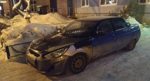 В Тольятти засняли Франкенштейна из двух бюджетных автомобилей
