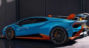 Lamborghini Squadra Corse показала новый гоночный автомобиль на тизере