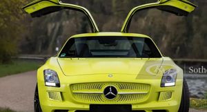 Редчайшую электрическую модель Mercedes-Benz SLS пустят с молотка за миллион евро