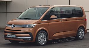 Появились рендерные изображения нового Volkswagen Multivan T7