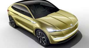 Skoda Vision E —полностью электрифицированный автомобиль чешского бренда