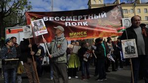Белорусские власти всё-таки не разрешили в столице провести шествие "Бессмертный полк"