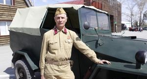 Житель Новосибирска восстановил автомобиль 1944 года выпуска