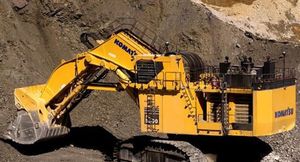 Komatsu вывел на рынок экскаватор мощностью 1880 л. с.