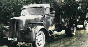 Названы лучшие трехтонные грузовики Германии во Второй мировой войне