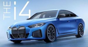 Появилось первое изображение высокопроизводительного электрокара от BMW M