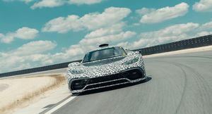 Гиперкар Mercedes-AMG заглох во время испытаний