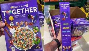 В магазинах США появились детские завтраки с пропагандой ЛГБТ