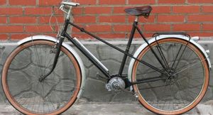 Велосипед Hamet 1949 года: Необычный для своего времени двухколесный транспорт