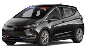 Chevrolet Bolt и кроссовер Bolt EUV 2022 года превратили в полицейские авто