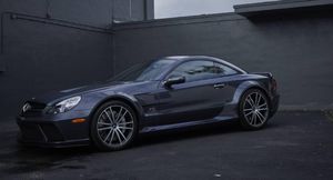 В США выставили на аукцион мощный Mercedes-Benz SL65 AMG Black Series