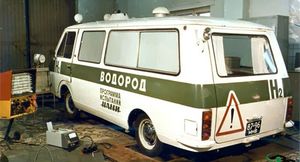Первый водородный микроавтобус создали в СССР