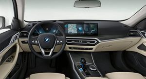 Появились новые эксклюзивные фотографии салона нового BMW i4