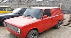 В Крыму обнаружен ВАЗ-2102, который ранее был электромобилем