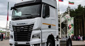 КАМАЗ продал первый грузовик поколения K5 в Казахстане