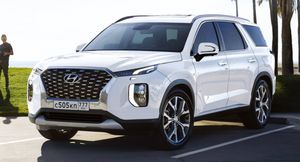 Hyundai приступил к испытаниям обновленного кроссовера Palisade