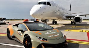 Lamborghini Huracan Evo будет работать на территории аэропорта в Италии