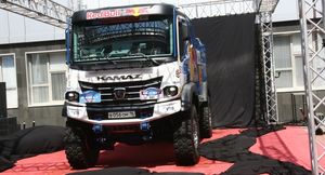 «КАМАЗ-Мастер» представил новый спортивный грузовик семейства К5