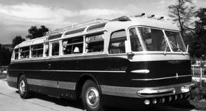 Ikarus 55 — автобус с нестандартным обликом