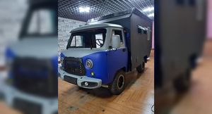 В Монголии умельцы собрали автодом на базе УАЗ-3303