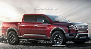 Представлены первые рендеры новейшего пикапа Nissan Titan 2024 года