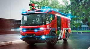 Volvo создала революционный электромотор для пожарной машины