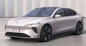 Электрокар Nio ET7 с запасом хода 1000 км впервые засняли вживую