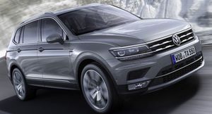 Новый габаритный Volkswagen Tiguan L был показан на фото за несколько дней до выхода на рынок