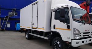 В России представят электрогрузовик на базе Isuzu ELF