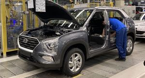 Завод Hyundai в Санкт-Петербурге остановил производство машин на время летнего отпуска