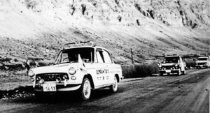 Перед Олимпийскими играми 1964 года в Токио авто Daihatsu проехали от Греции до Японии