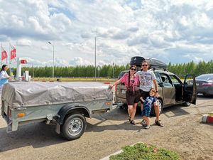 На машине в Крым из Уфы 2021