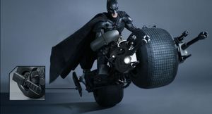 В Сети появилось изображение нового бэтцикла, на котором будет ездить Бэтмен в фильме «Флеш»