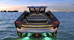 Марка Lamborghini выпустила свою первую яхту мощностью 3945 л.с