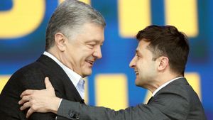 Украинского президента продолжает колбасить