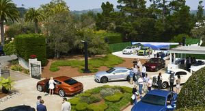 Bentley представит прототип нового гибридного седана Blower на выставке Monterey Car Week